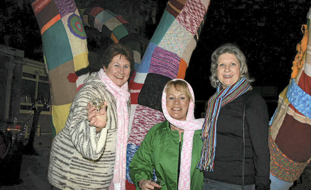 Having fun at the launch of the 2012 Jumpers and Jazz Festival are (from left) Nancy DePrada, Narelle Farrell and Di Holter. Having fun at the launch of the 2012 Jumpers and Jazz Festival are (from left) Nancy DePrada, Narelle Farrell and Di Holter.